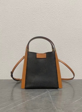 2026新品CUBO原皮印花菜篮子包配可拆卸肩带