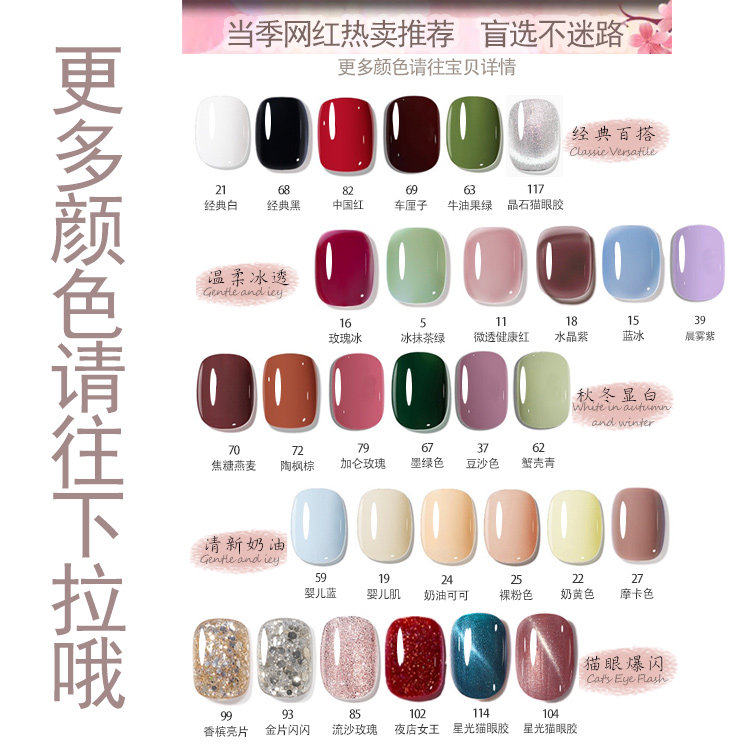 Complete DIY Press-on Nail Kit with Odorless Gel Polish - Product image 4