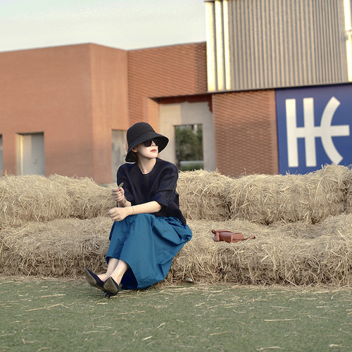 黑桃园轻薄旅行户外半裙