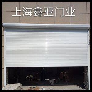 欧式铝合金卷帘门自动遥控升降门家用电动车库门防盗进户门定制