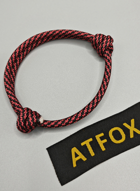 ATFOX原创极简户外小众手编手环