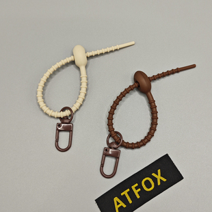 ATFOX多巴胺玩偶挂绳包挂件DIY配饰