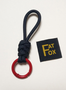 正版ATFOX原创迷你拇指扣MINI挂扣手工编织包挂小众潮品个性挂绳