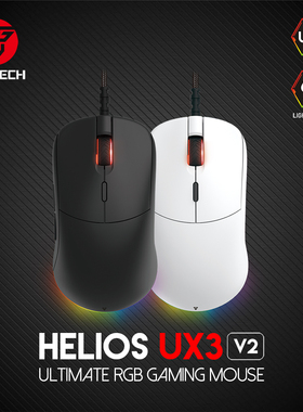 FANTECH HELIOS UX3V2 Gaming Mouse Pixart 3389 Wired Mouse
