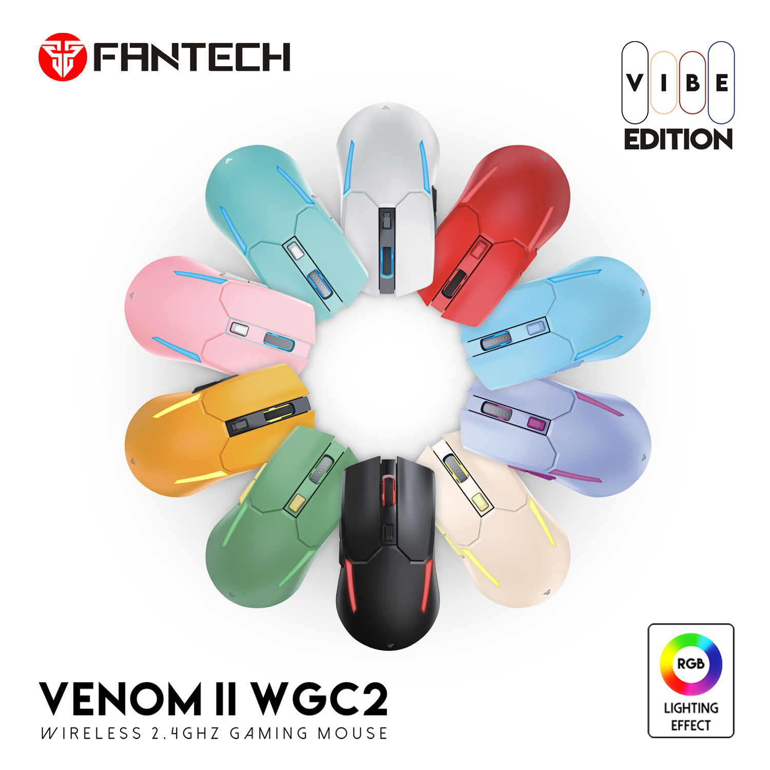 FANTECH WGC2 Wireless 2.4G gaming mouse