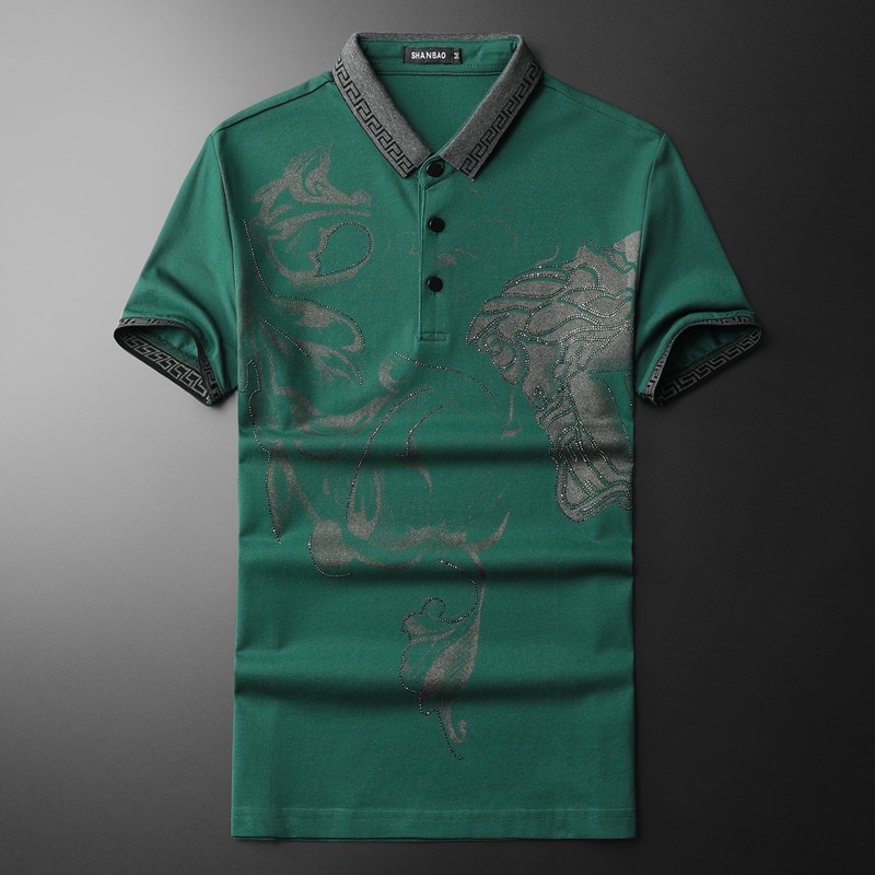 2026年新款男POLO衫印花钱塘6016-E2030-P80,男装Polo衫,钱塘6016