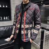 2022大货西装领短款羽绒服轻男翻领羽绒衫钱塘6016-B2208P280真模，男装羽绒服，钱塘6016