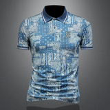 2026年夏季腰果花印花POLO衫QT6016-E3683-P75，男装Polo衫，钱塘6016