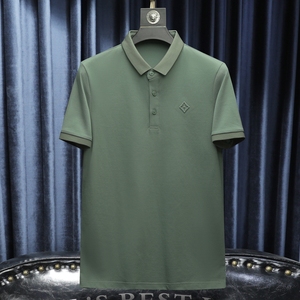 新款男POLO衫刺绣短袖翻领T恤 钱塘6016-E3502-P70  沙发图图片