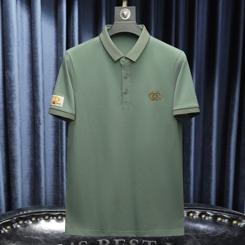 新款男POLO衫刺绣短袖翻领T恤 钱塘6016-E3508-P70  沙发图图片