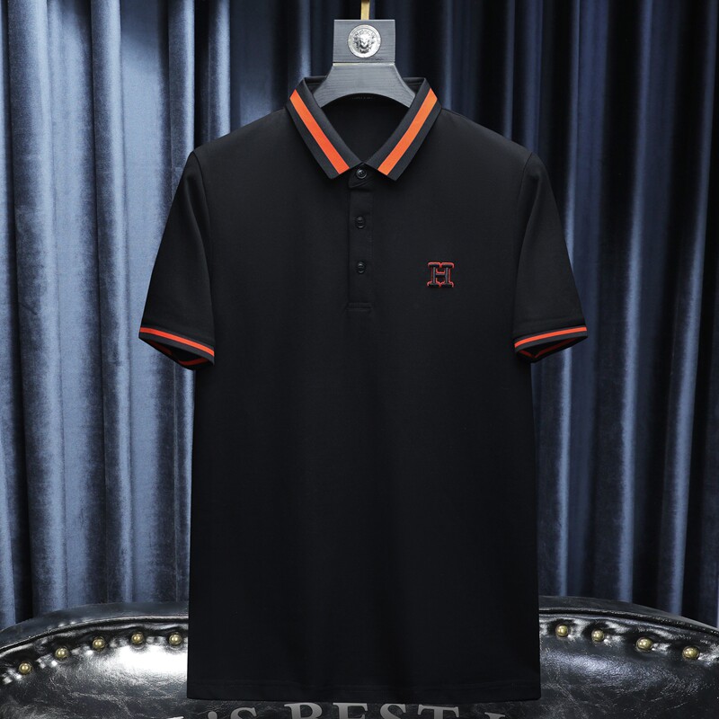 新款男POLO衫刺绣短袖翻领T恤 钱塘6016-E3505-P70  沙发图图片