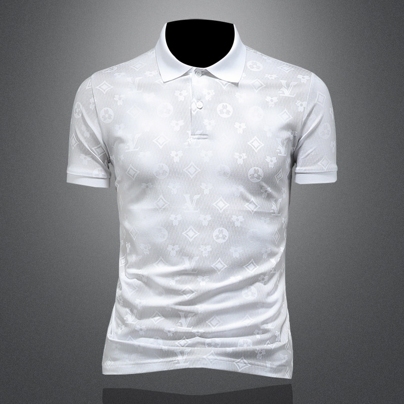 2026年夏季印花休闲POLO衫QT6016-E3669-P75，男装Polo衫，钱塘6016