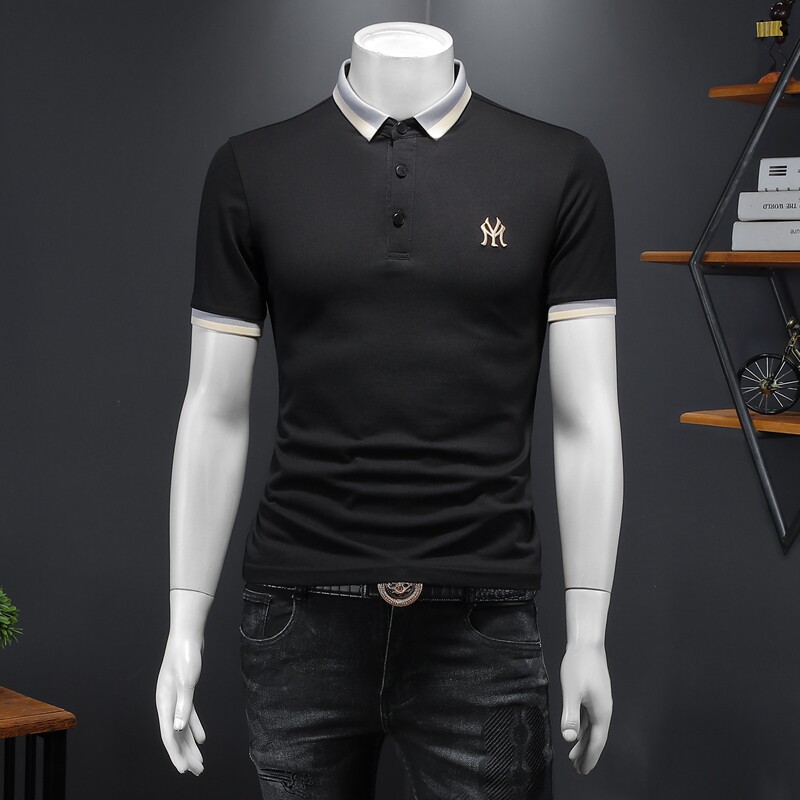 2024年新款男POLO衫纯色钱塘6016-E2027-P75图片