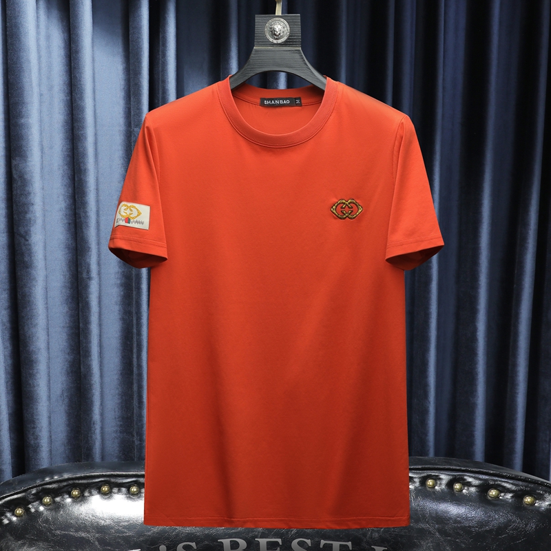 2025年新款圆领夏季男士T恤钱塘6016-E3310-P60沙发图，男装T恤，钱塘6016