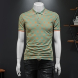 2026年夏季男士印花POLO衫QT6016-E3711-P75，男装Polo衫，钱塘6016