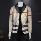 2024新款冬季男装羽绒服加厚潮男装钱塘6016-18808P280假模蓝色，男装羽绒服，钱塘6016