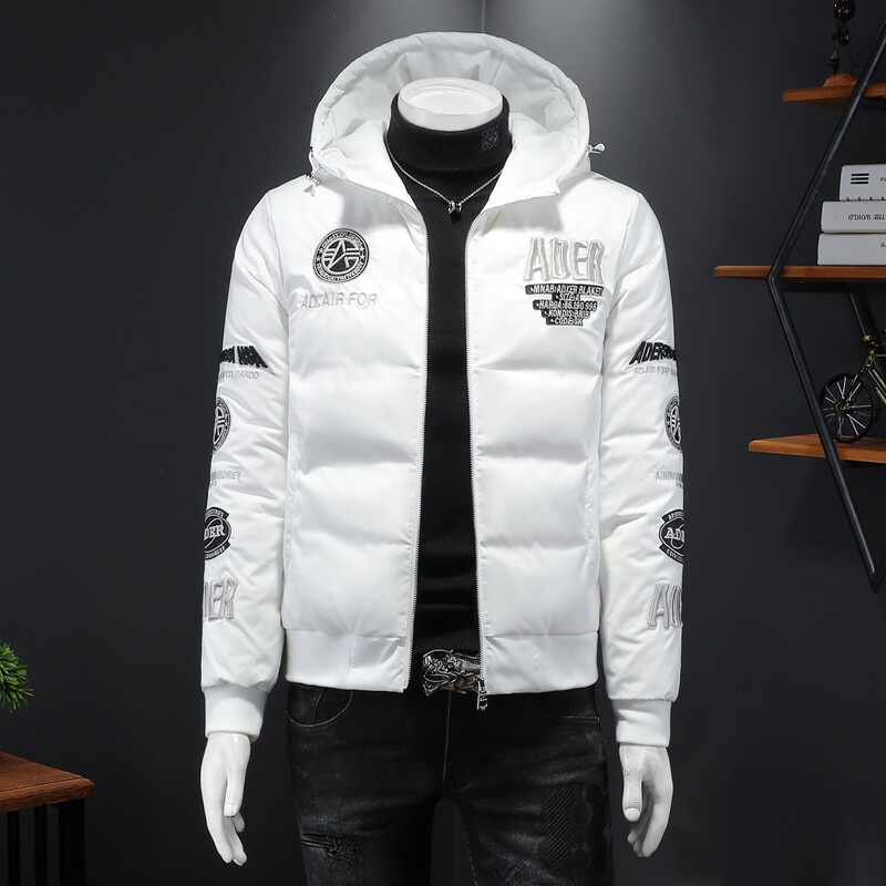 90%白鸭绒新款男士连帽羽绒服钱塘6016-F9209P300图片