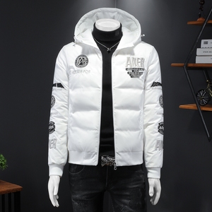 90%白鸭绒新款男士连帽羽绒服钱塘6016-F9209P300图片