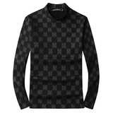 2026秋冬新款加绒加厚男长袖打底衫大码钱塘6016-C4005-P90，男装T恤，钱塘6016