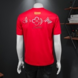 2026年夏季微阔重磅刺绣T恤QT6016-E3695-P78，男装T恤，钱塘6016