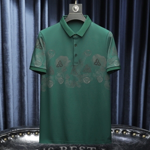 新款男POLO衫刺绣短袖翻领T恤 钱塘6016-E3507-P75  沙发图图片
