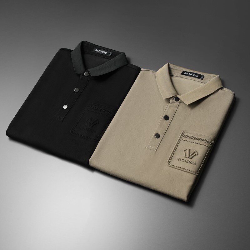 2024年新款男POLO衫钱塘6016-E1938-P75，男装Polo衫，钱塘6016