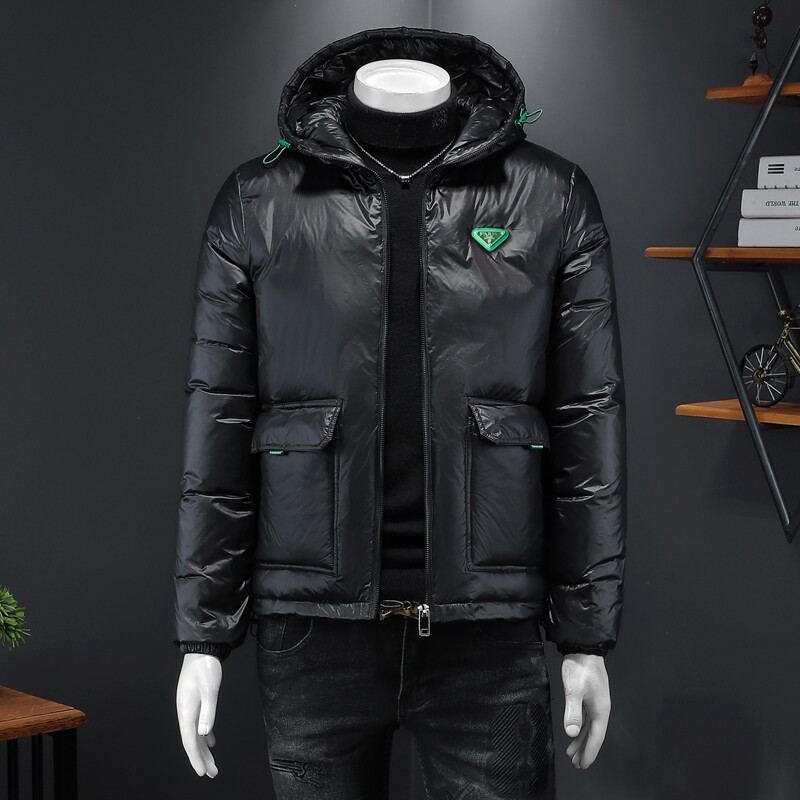 90%白鸭绒新款男士连帽羽绒服钱塘6016-F9208P290图片