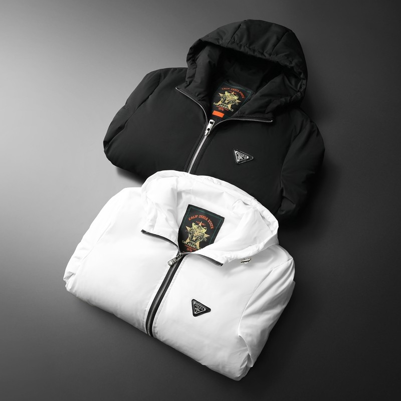 90%白鸭绒新款男士连帽羽绒服钱塘6016-F9191P300，男装羽绒服，钱塘6016