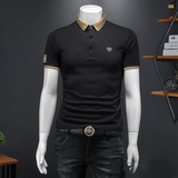 2024年新款男POLO衫纯色钱塘6016-E2026-P75，男装Polo衫，钱塘6016