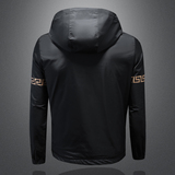 2025新款植绒连帽夹克衫薄款男士外套大码QT6016-J3142-P145，男装夹克，钱塘6016