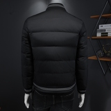 F6063P2902024高端冬季90%白鸭绒植绒连帽羽绒服假模控价335，男装羽绒服，钱塘6016