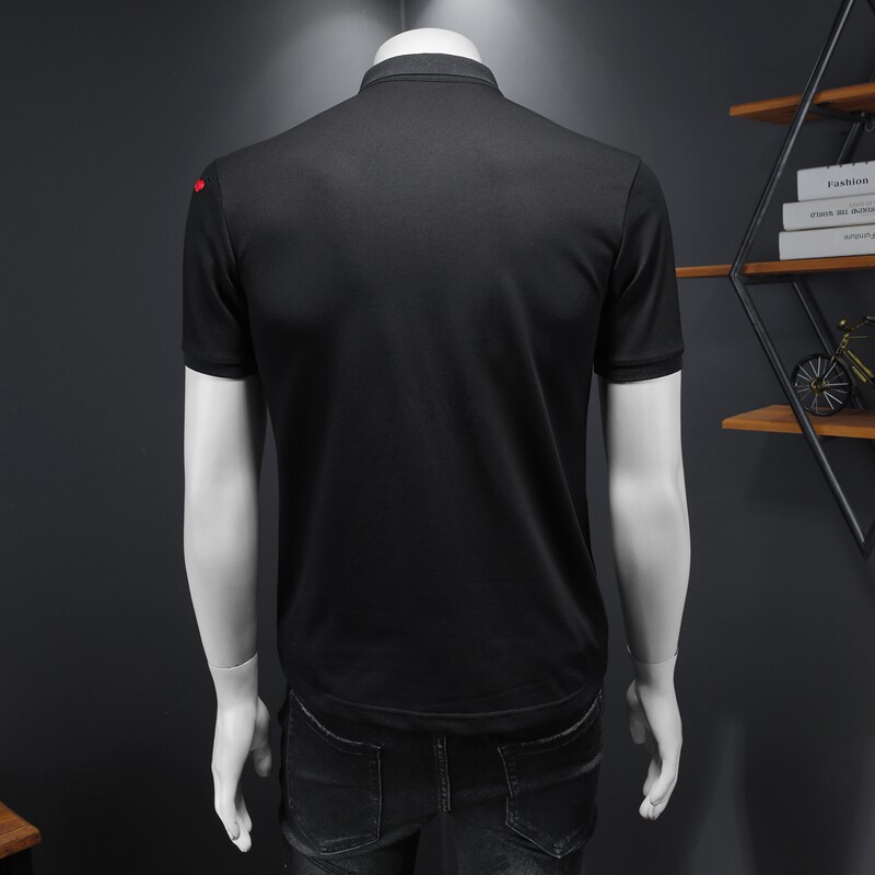2024年新款男POLO衫钱塘6016-E2477-P75,男装Polo衫,钱塘6016