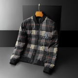 新款花羽绒服男立领90白鸭绒棒球服外套钱塘6016-F5060-P280，男装羽绒服，钱塘6016
