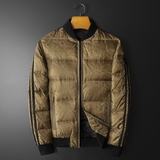 F6065P3202024高端冬季90%白鸭绒植绒连帽羽绒服平铺365，男装羽绒服，钱塘6016