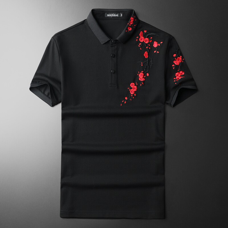 2026年新款男POLO衫钱塘6016-E2477-P75,男装Polo衫,钱塘6016