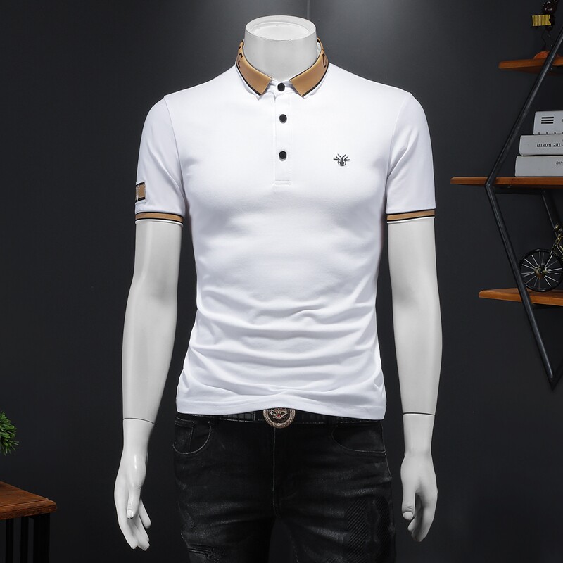 2024年新款男POLO衫纯色钱塘6016-E2026-P75图片