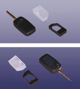 原厂适用奇瑞优优EV折叠钥匙 电路板芯片优劲双排遥控钥匙 遥控器