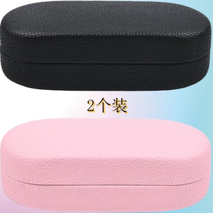 大号墨镜眼镜盒ins小众简约便携抗压高级感眼镜盒女太阳镜收纳盒