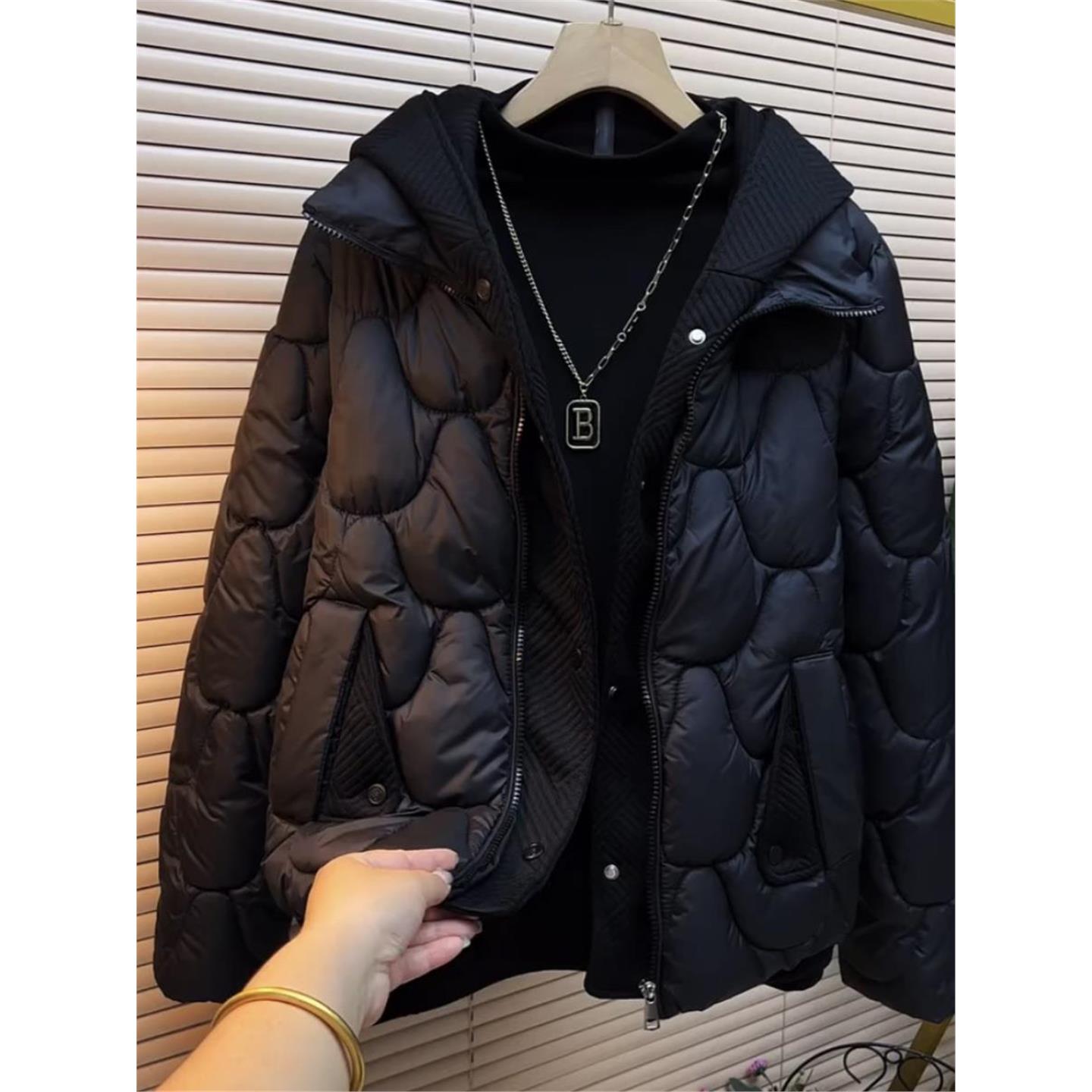 大码女装2024秋冬新款棉服