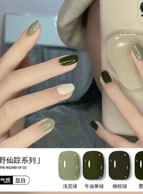 墨绿橄榄豆沙绿色2023年新款