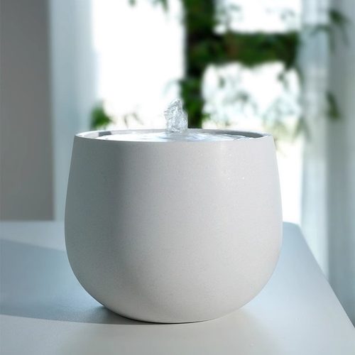 流水聚财现代简约循环水桌上摆件