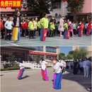 帆布加厚成人团建年会趣味运动跳跃袋幼儿学生牛津袋鼠跳跳大布袋