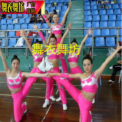 专业订做大众健美操服体操服装定做竞技服装艺术体操服啦啦操服