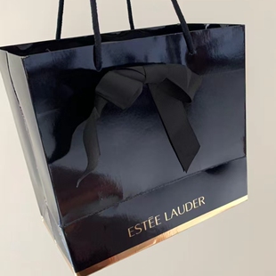 雅诗兰黛 礼品袋礼物包装化妆品套装礼盒纸袋手提袋 专柜中号大号