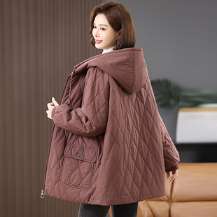 胖妈妈韩版 爆款 新款 冬装 宽松显瘦棉衣加厚外套 加绒棉服女中长款