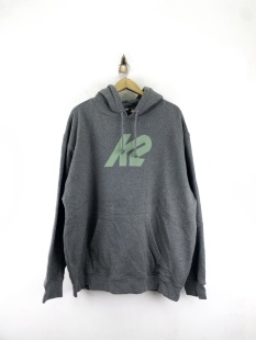 k2 滑雪snow box logo男款秋冬抓绒帽衫卫衣