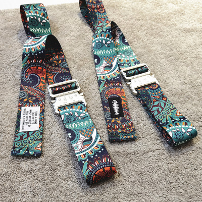 嘻哈街头ins大衣装饰裤帆布腰带