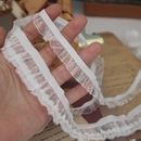 饰辅料材料 婚纱缝纫装 弹力边 木耳边百褶松紧带包边蕾丝花边服装