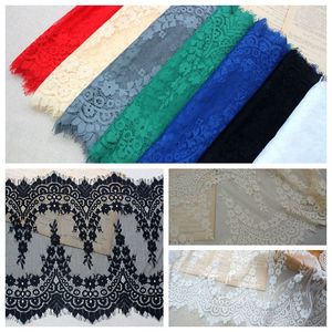 特价促销 7色可选优质出口睫毛蕾丝花边 DIY服饰辅料窗帘衣裙材料