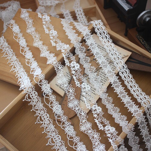 涤纶蕾丝水溶花边服装缝纫材料
